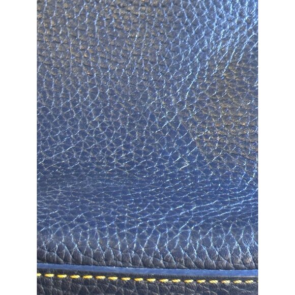 Dooney & Bourke Navy Leather Crossbody Bag With Adjustable Strap - Picture 11 of 12
